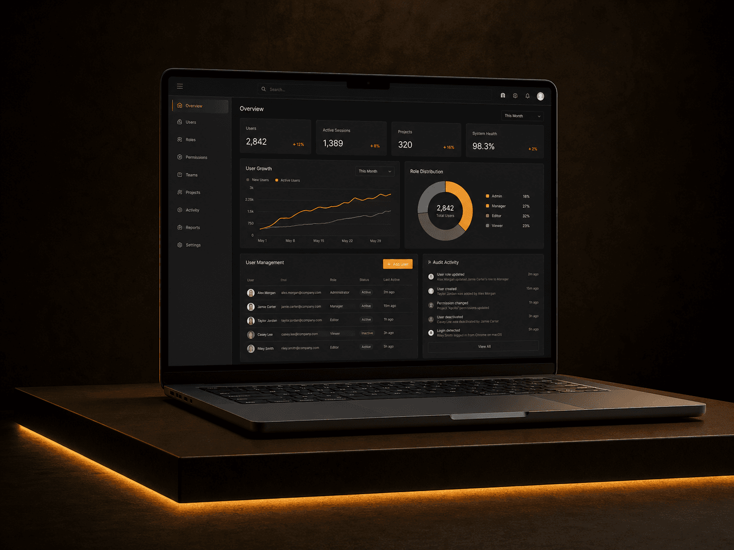 AdminFlow project preview